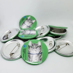 Przypinki z logo 37mm (350 szt.) - Buttony na zamówienie z projektem gratis w 9 dni